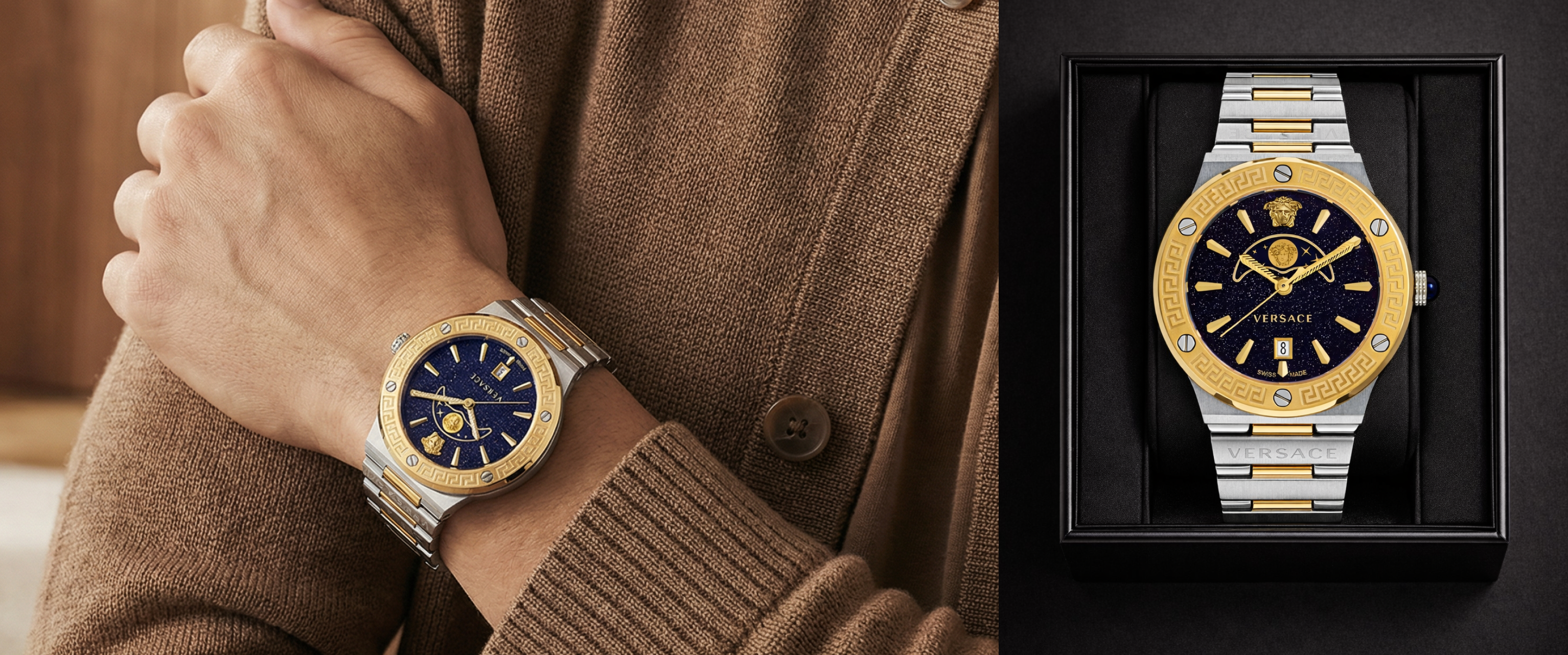 Golden Hours: Shining Bright with Versace Watch Collection