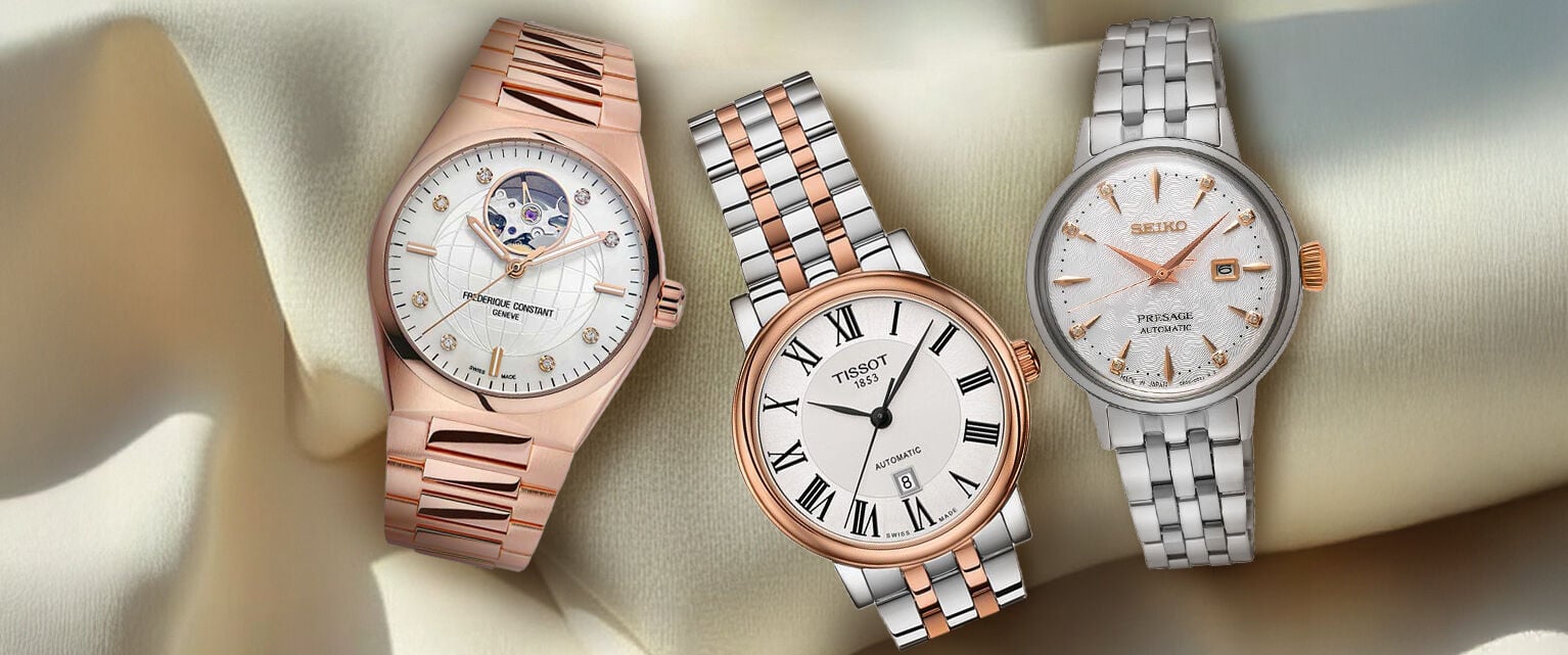 Refined Automatic Watches - The Perfect Automatic Movement Women's Watches
