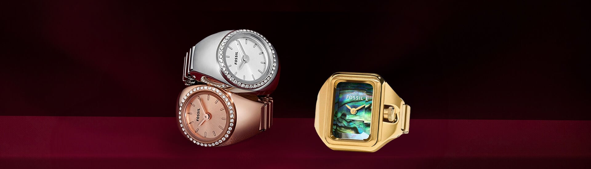 Premium Watches for Women: Fossil's Stunning Ring Watch Collection