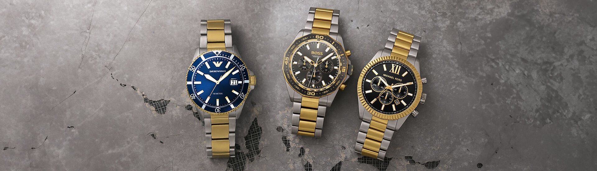 Premium Watches for Men: Duo-Tone Timepieces Collection