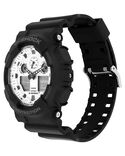 G-Shock Men GA-100  White  Analog-Digital Quartz watch SKU ID G1635 Helios The Watch Store