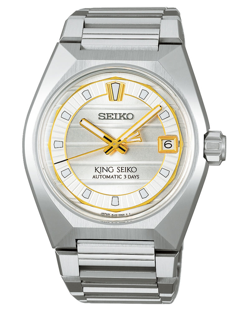 King Seiko Men KING SEIKO Silver Analog Automatic watch SKU ID SLA087J1 Helios The Watch Store
