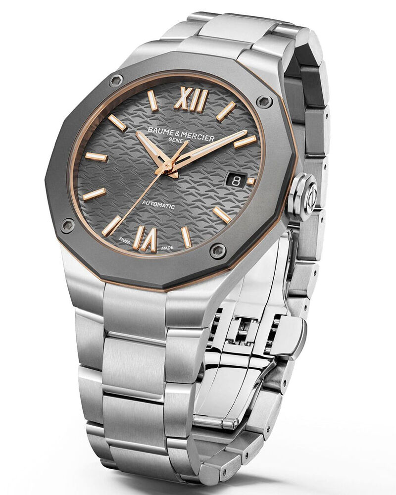 Baume et Mercier Women RIVIERA Ardoise Analog Automatic watch SKU ID M0A10661 Helios The Watch Store