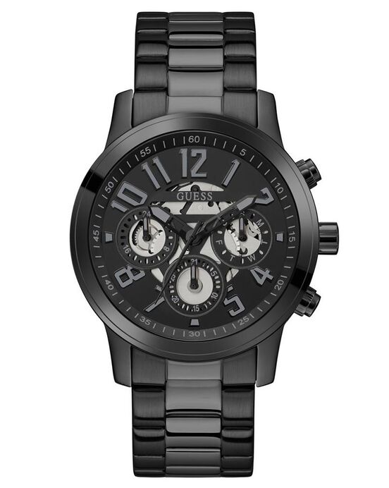 Guess Men PARKER Black Analog Quartz watch SKU ID GW0627G3 Helios The Watch Store