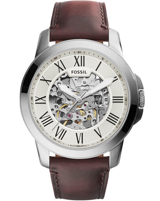 Fossil Men GRANT Beige Analog Automatic watch SKU ID ME3099 Helios The Watch Store