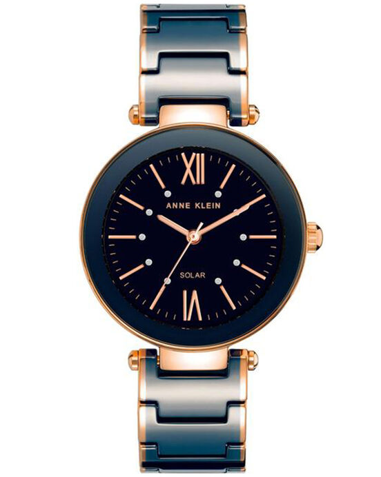 Anne Klein Women SPRING SUmmER Blue Analog Quartz watch SKU ID AK3844NVRG Helios The Watch Store