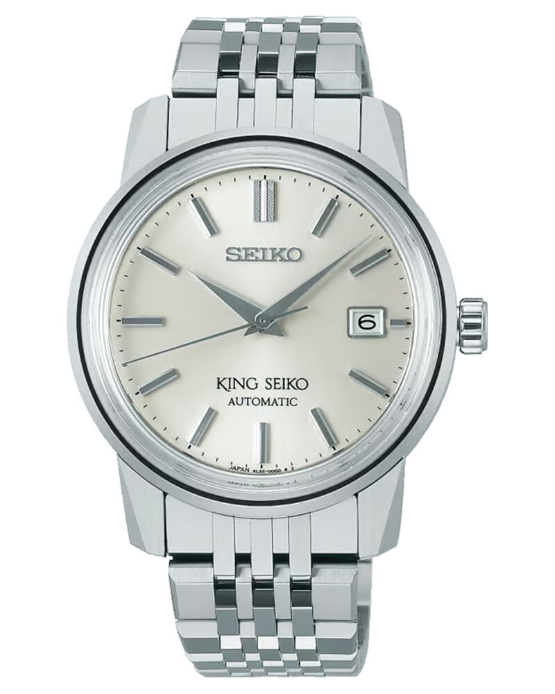 King Seiko Men KING SEIKO Silver Analog Automatic watch SKU ID SJE089J1 Helios The Watch Store