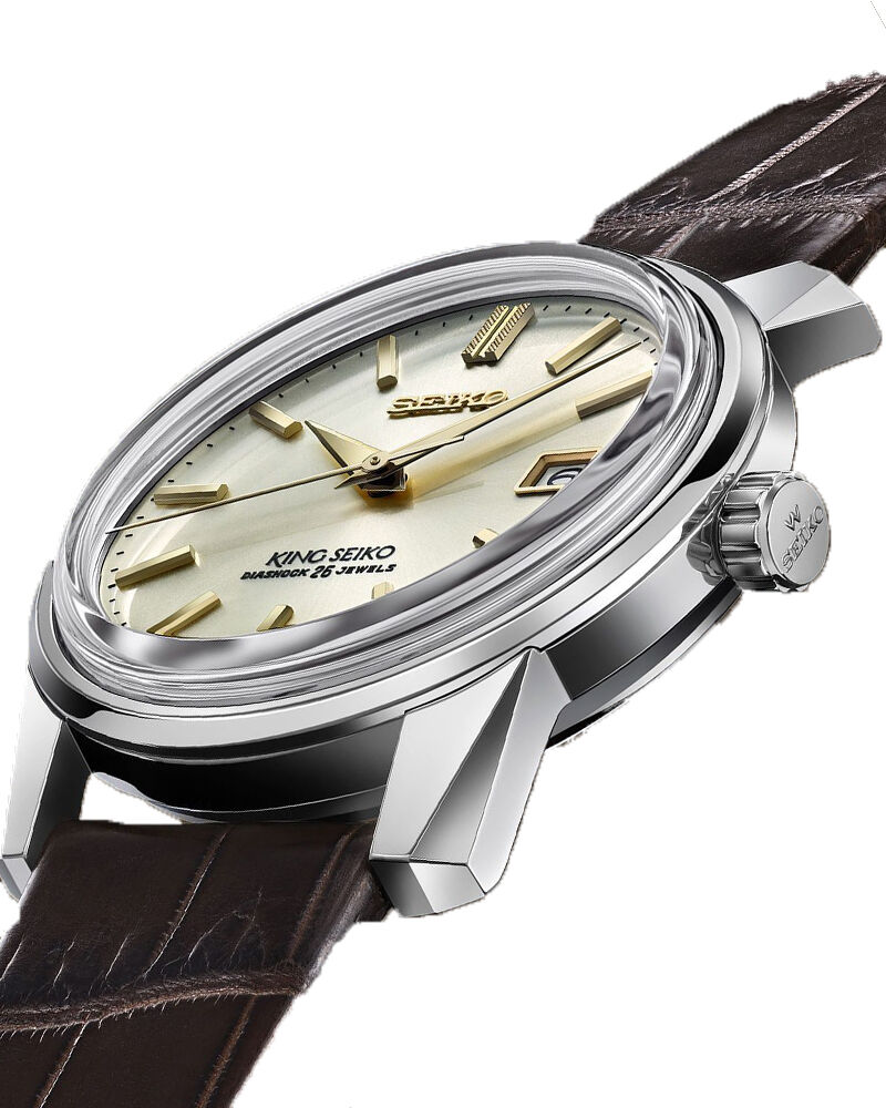 King Seiko Men KING SEIKO Silver Analog Automatic watch SKU ID SJE087J1 Helios The Watch Store