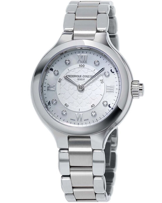 Frederique Constant Women HOROLOGICAL Mother Of Pearl Analog Quartz watch SKU ID FC-281WHD3ER6B Helios The Watch Store