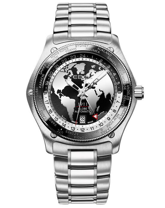 Ebel Men 1911 Black Analog Automatic watch SKU ID 1216666 Helios The Watch Store