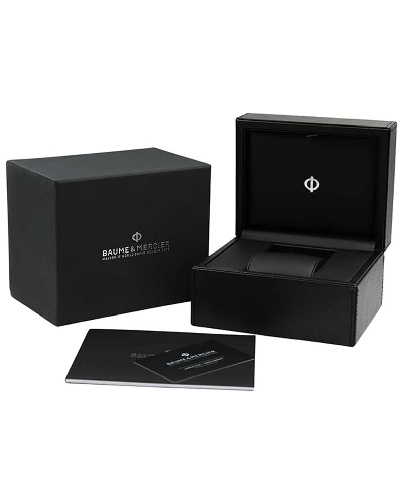 Baume et Mercier Men CLASSIMA Silver Analog Automatic watch SKU ID M0A10263 Helios The Watch Store