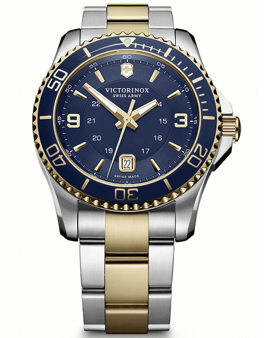 Victorinox Men MAVERICK Blue Analog Quartz watch SKU ID 241789 Helios The Watch Store
