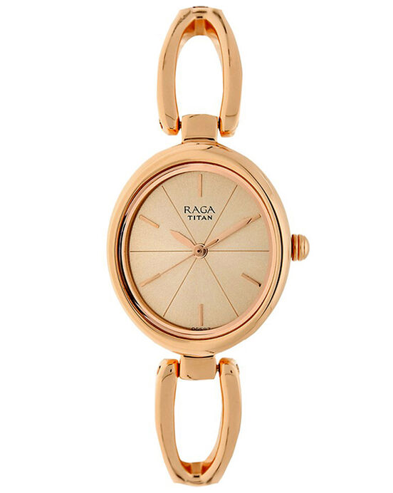 Raga Women VIVA Rose Gold Analog Quartz watch SKU ID 2579WM01 Helios The Watch Store