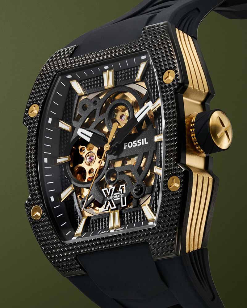 Fossil Men Machine X1 Black Analog Automatic watch SKU ID ME3284 Helios The Watch Store