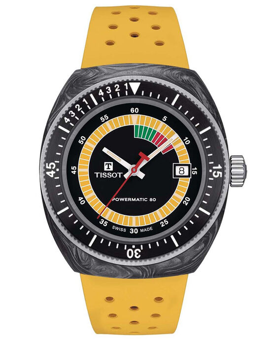 Tissot Men SIDERAL Black Analog Automatic watch SKU ID T1454079705700 Helios The Watch Store