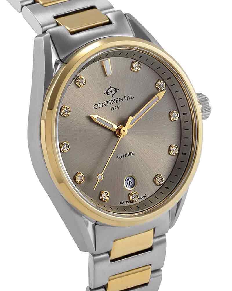 Continental Women Elegance Champagne Analog Quartz Watch SKU ID 26153-LT312300 Helios The Watch Store