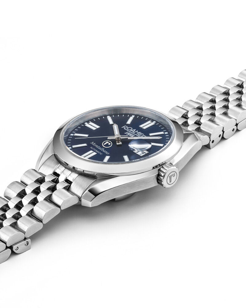 Roamer Men Montalbano Men Blue Analog Quartz watch SKU ID RM996983414520W Helios The Watch Store