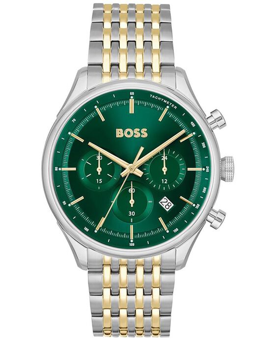 Boss Men GREGOR Green Analog Quartz watch SKU ID 1514081 Helios The Watch Store