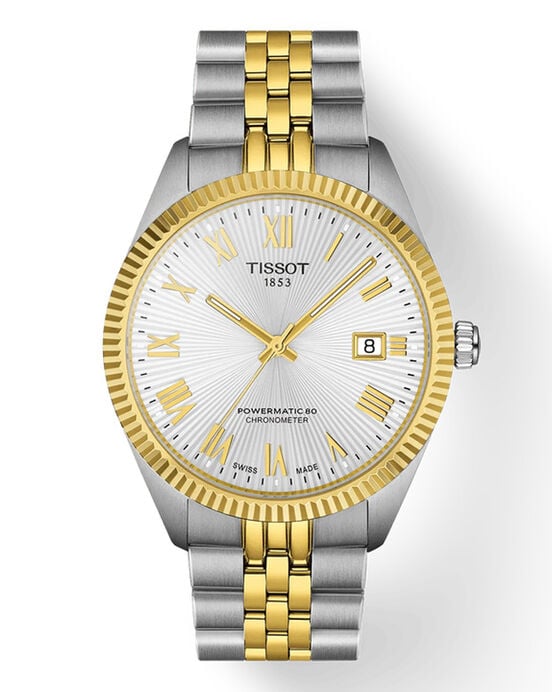 Tissot Men BALLADE Silver Analog Automatic watch SKU ID T1564082203300 Helios The Watch Store
