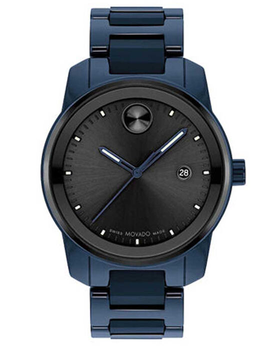 Movado Men BOLD Black Analog Quartz watch SKU ID 3600864 Helios The Watch Store