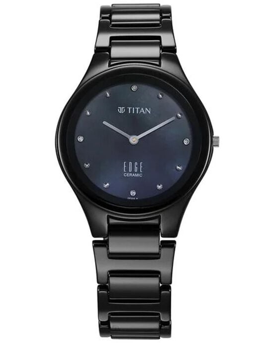 Edge Women EDGE CERAMIC Mother Of Pearl Analog Quartz watch SKU ID 2653NC02 Helios The Watch Store
