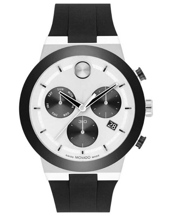 Movado Men BOLD Silver Analog Quartz watch SKU ID 3600894 Helios The Watch Store
