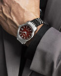 King Seiko Men KING SEIKO Maroon Analog Automatic watch SKU ID SJE103J1 Helios The Watch Store