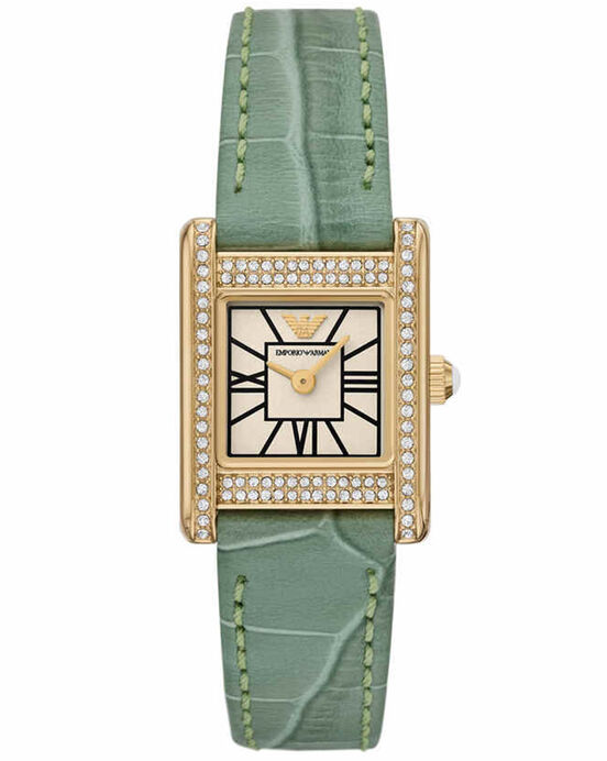 Emporio Armani Women GENNI White Analog Quartz watch SKU ID AR11661 Helios The Watch Store