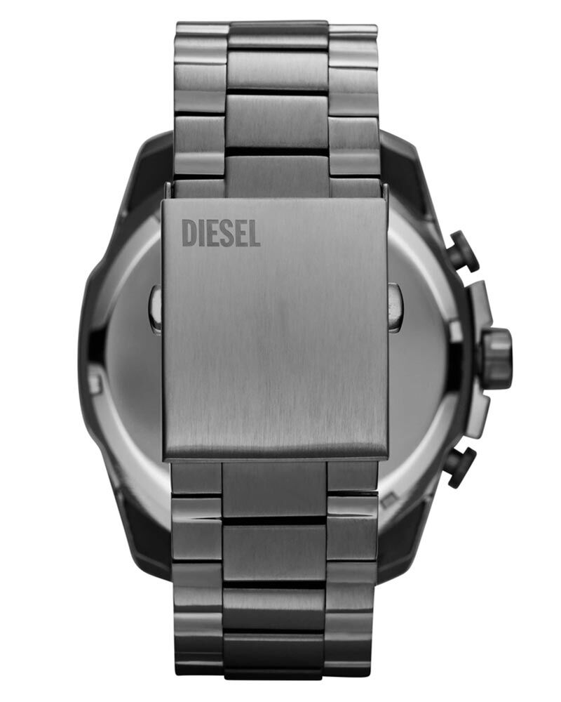Diesel Men MEGA CHIEF Grey Analog Quartz watch SKU ID DZ4282 Helios The Watch Store