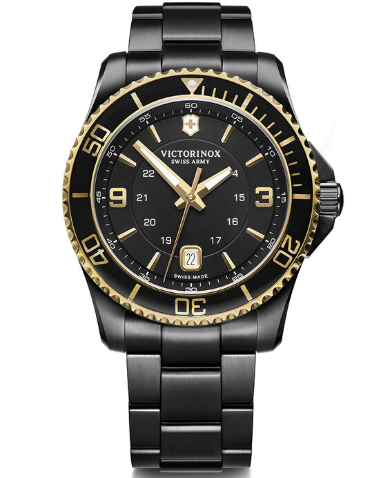 Victorinox Men MAVERICK Black Analog Quartz watch SKU ID 241884 Helios The Watch Store