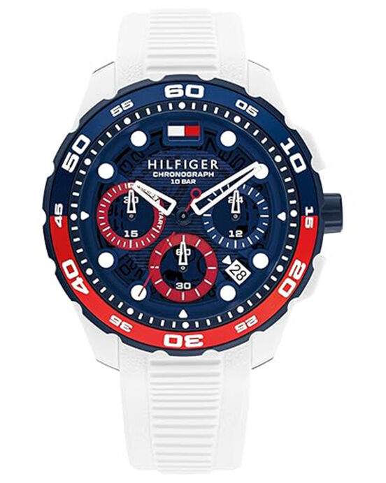 Tommy Hilfiger Men TH-REGATTA Blue Analog Quartz watch SKU ID TH1792231W Helios The Watch Store