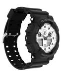G-Shock Men GA-100  White  Analog-Digital Quartz watch SKU ID G1635 Helios The Watch Store