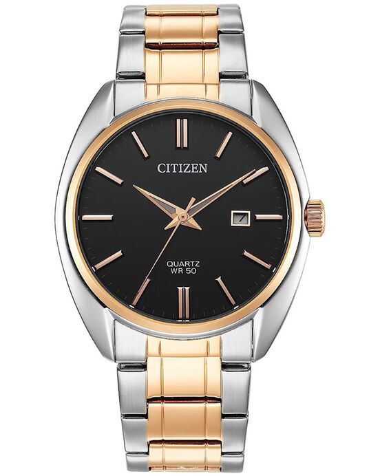 Citizen Men HYPERION Black Analog Quartz watch SKU ID BI5104-57E Helios The Watch Store
