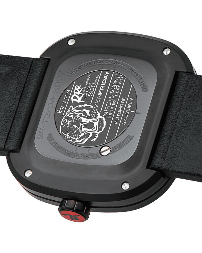 SevenFriday Unisex T SERIES Green Analog Automatic watch SKU ID T3/04 Helios The Watch Store