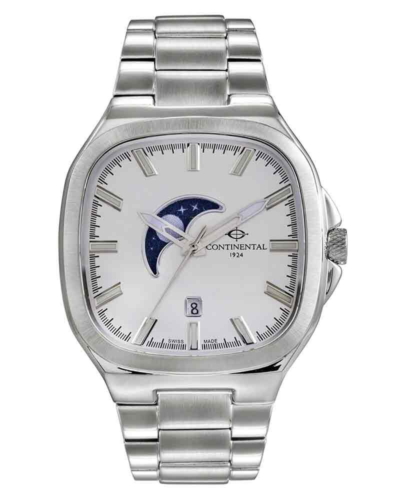 Continental Men Signature Silver Analog Quartz Watch SKU ID 26701-GM101130 Helios The Watch Store