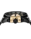 Diesel Men MEGA CHIEF Black Analog Quartz watch SKU ID DZ4338 Helios The Watch Store