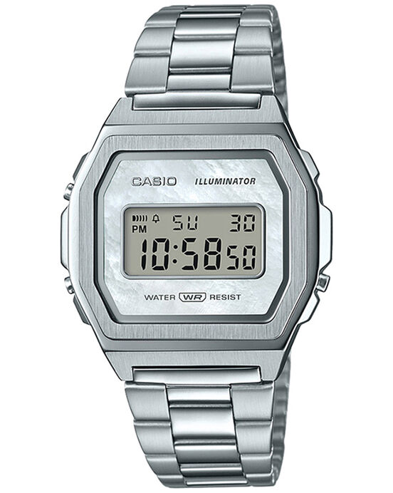 Casio Unisex VINTAGE Silver Digital/Smart Quartz watch SKU ID D193 Helios The Watch Store