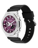 G-Shock Men GBM-2100 Burgundy  Analog-Digital Quartz watch SKU ID G1735 Helios The Watch Store