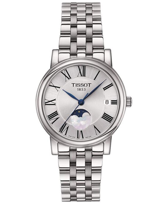 Tissot Women CARSON Silver Analog Quartz watch SKU ID T1222231103300 Helios The Watch Store