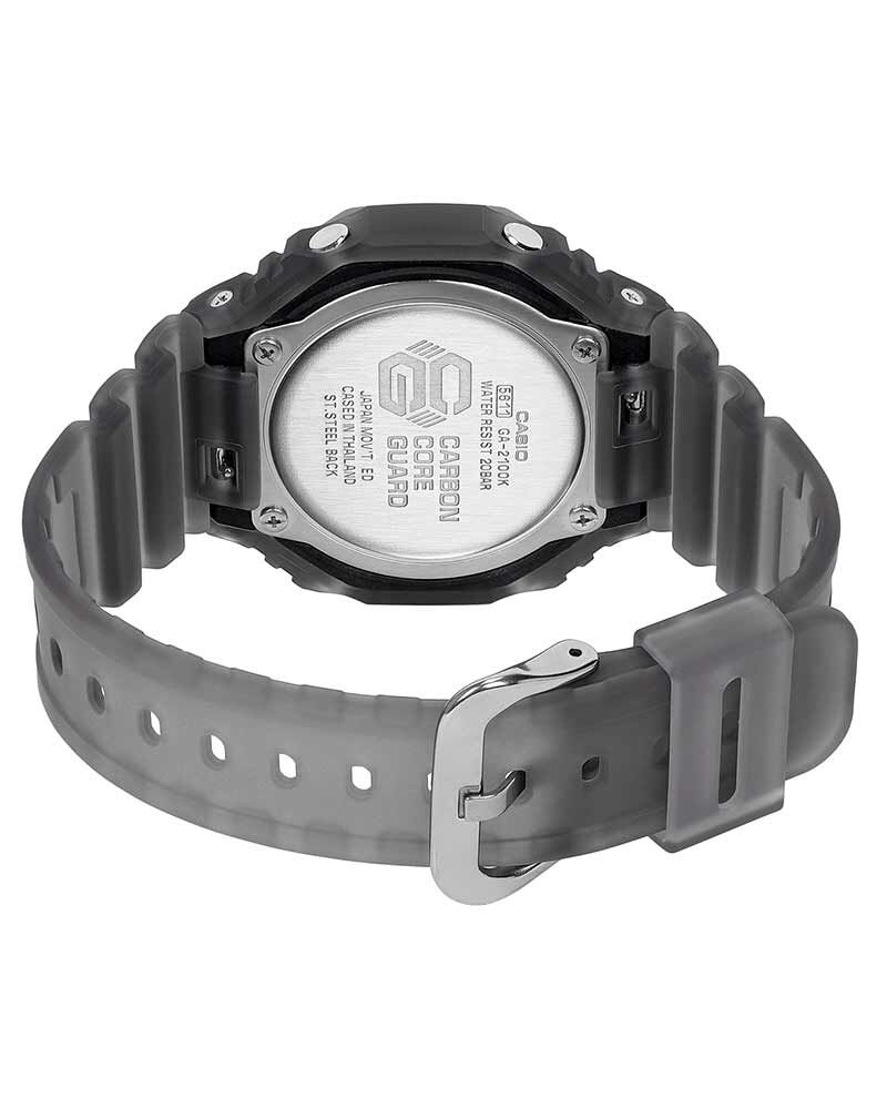 G-Shock Men GA-2100 Black  Analog-Digital Quartz watch SKU ID G1784 Helios The Watch Store