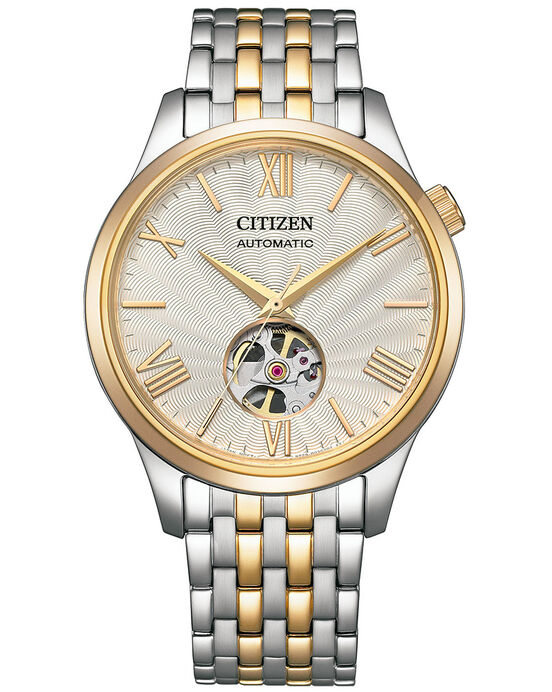 Citizen Men MECHANICAL White Analog Automatic watch SKU ID NH9136-88A Helios The Watch Store