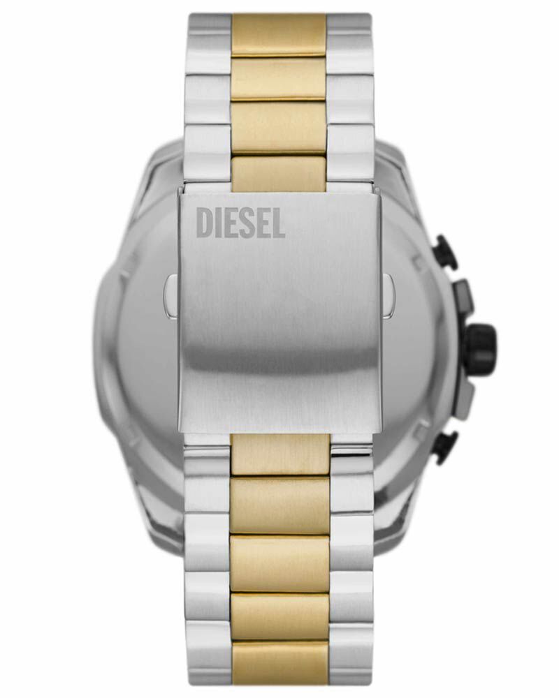 Diesel Men MEGA CHIEF Black Analog Quartz watch SKU ID DZ4581 Helios The Watch Store