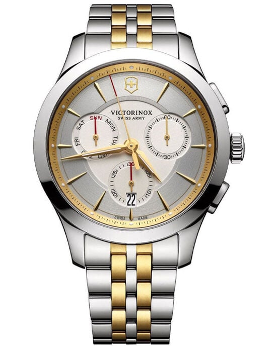 Victorinox Men ALLIANCE Grey Chronograph Quartz watch SKU ID 241747 Helios The Watch Store