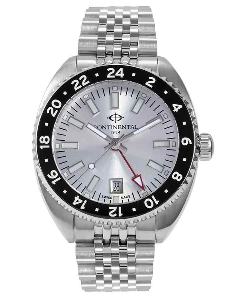 Continental Men Apex Silver Analog Quartz Watch SKU ID 26852-GM101130 Helios The Watch Store