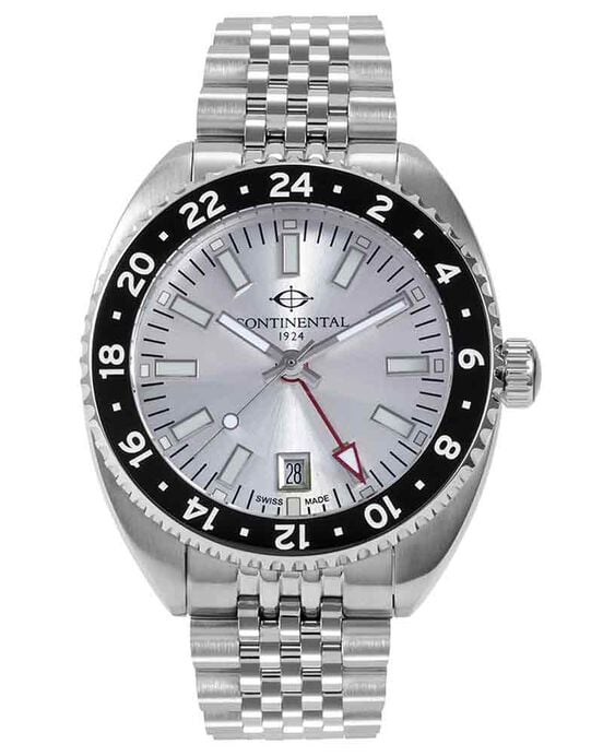 Continental Men Apex Silver Analog Quartz Watch SKU ID 26852-GM101130 Helios The Watch Store