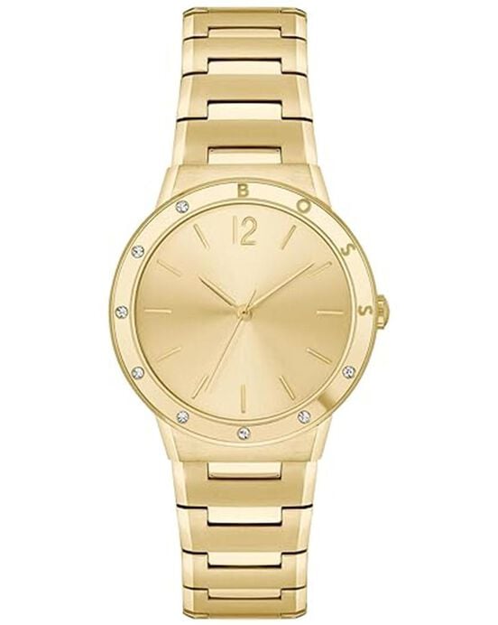 Boss Women BREATH Golden Analog Quartz watch SKU ID 1502715 Helios The Watch Store