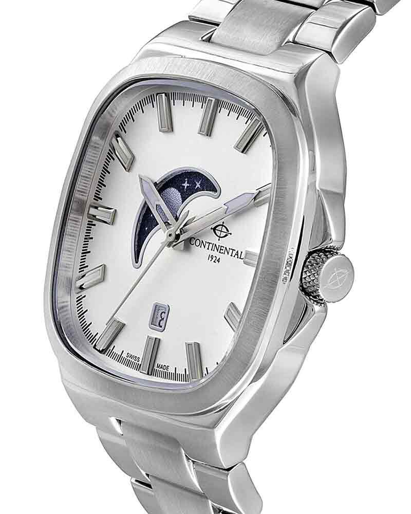 Continental Men Signature Silver Analog Quartz Watch SKU ID 26701-GM101130 Helios The Watch Store