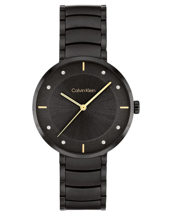 Calvin Klein Women SENTIMENT Black Analog Quartz watch SKU ID 25100021 Helios The Watch Store
