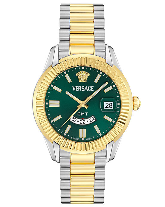 Versace Men APODIS Silver Analog Quartz watch SKU ID VE0U00225 Helios The Watch Store