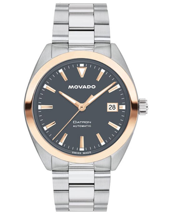 Movado Men HERITAGE Charcoal Analog Automatic watch SKU ID 3650209 Helios The Watch Store